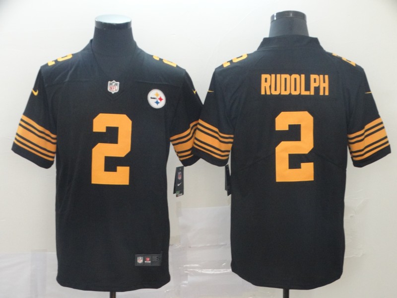 Nike Steelers 2 Mason Rudolph Black Color Rush Limited Jersey,We sell and wholesale Nike Steelers 2 Mason Rudolph Black Color Rush Limited Jersey on line form chian!